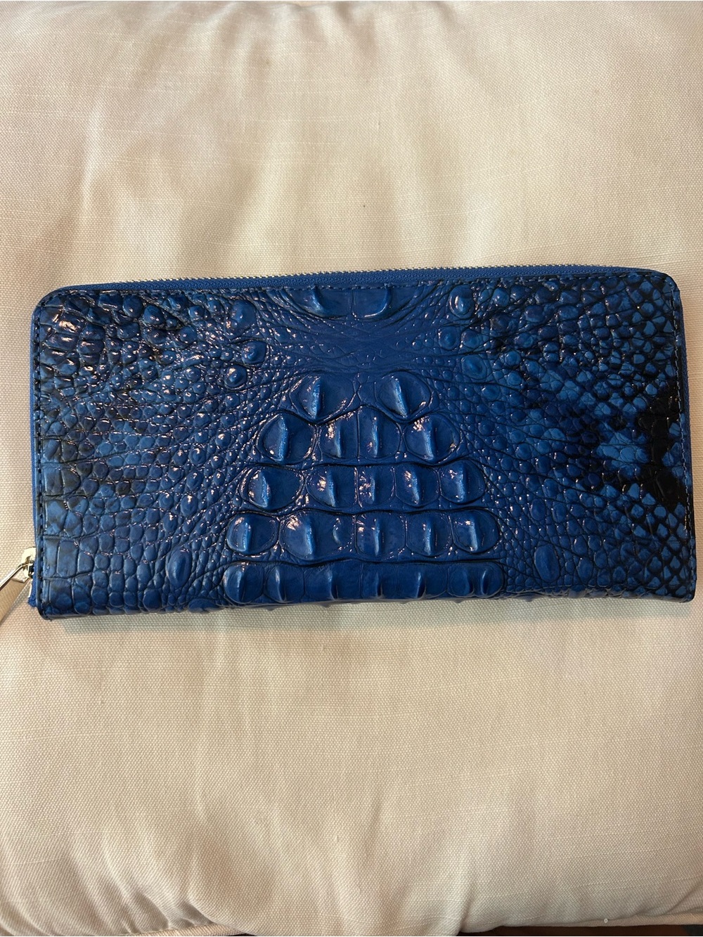 Brahmin Blue Clutch Wallet